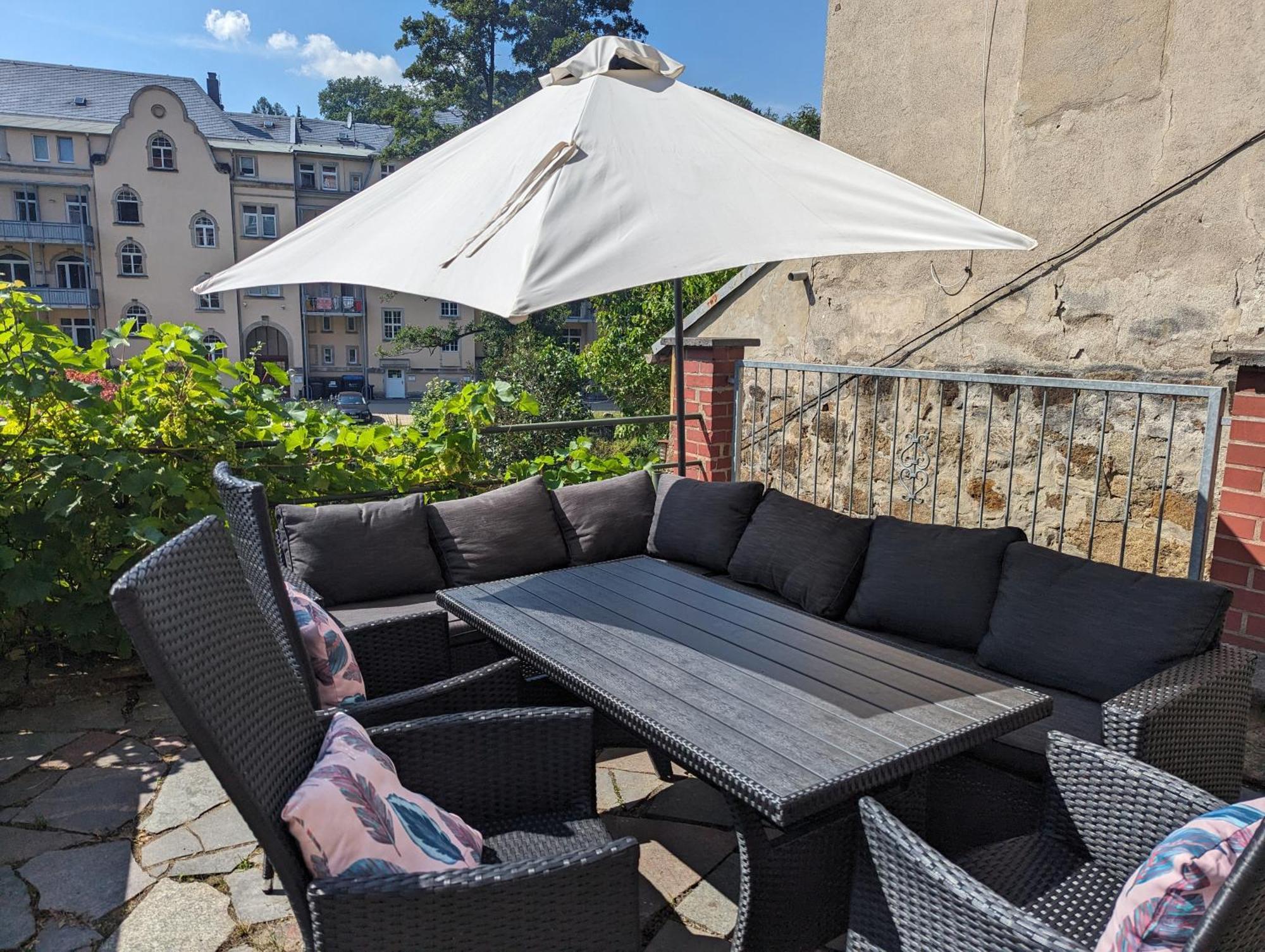 F2 - Urlaubsmagie Sauna, Whirlpool, Pool & Garten Sebnitz Zewnętrze zdjęcie
