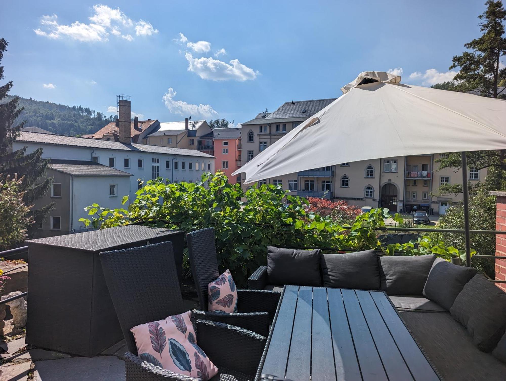 F2 - Urlaubsmagie Sauna, Whirlpool, Pool & Garten Sebnitz Zewnętrze zdjęcie